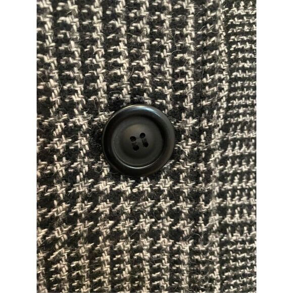 Jones New York Plaid Over Coat Womens Size 1X Wool Blend - Picture 5 of 9